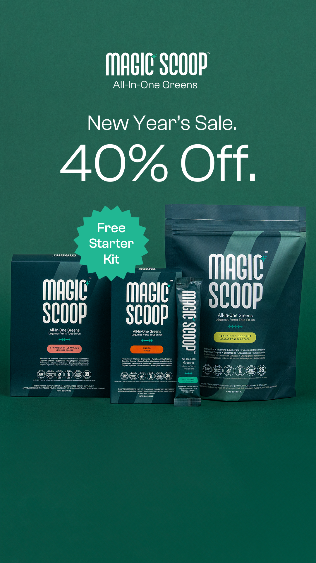 Magic Scoop Facebook ad
