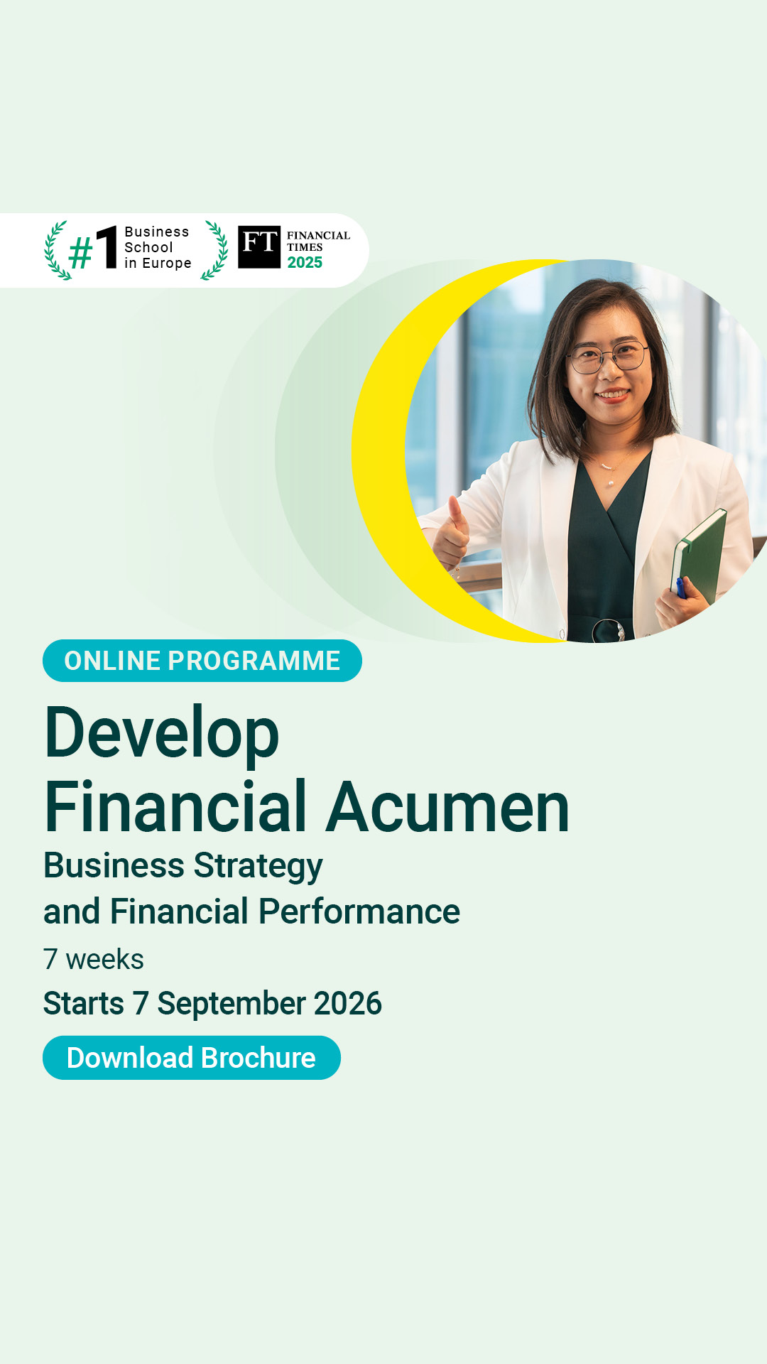 INSEAD Executive Education Facebook ad