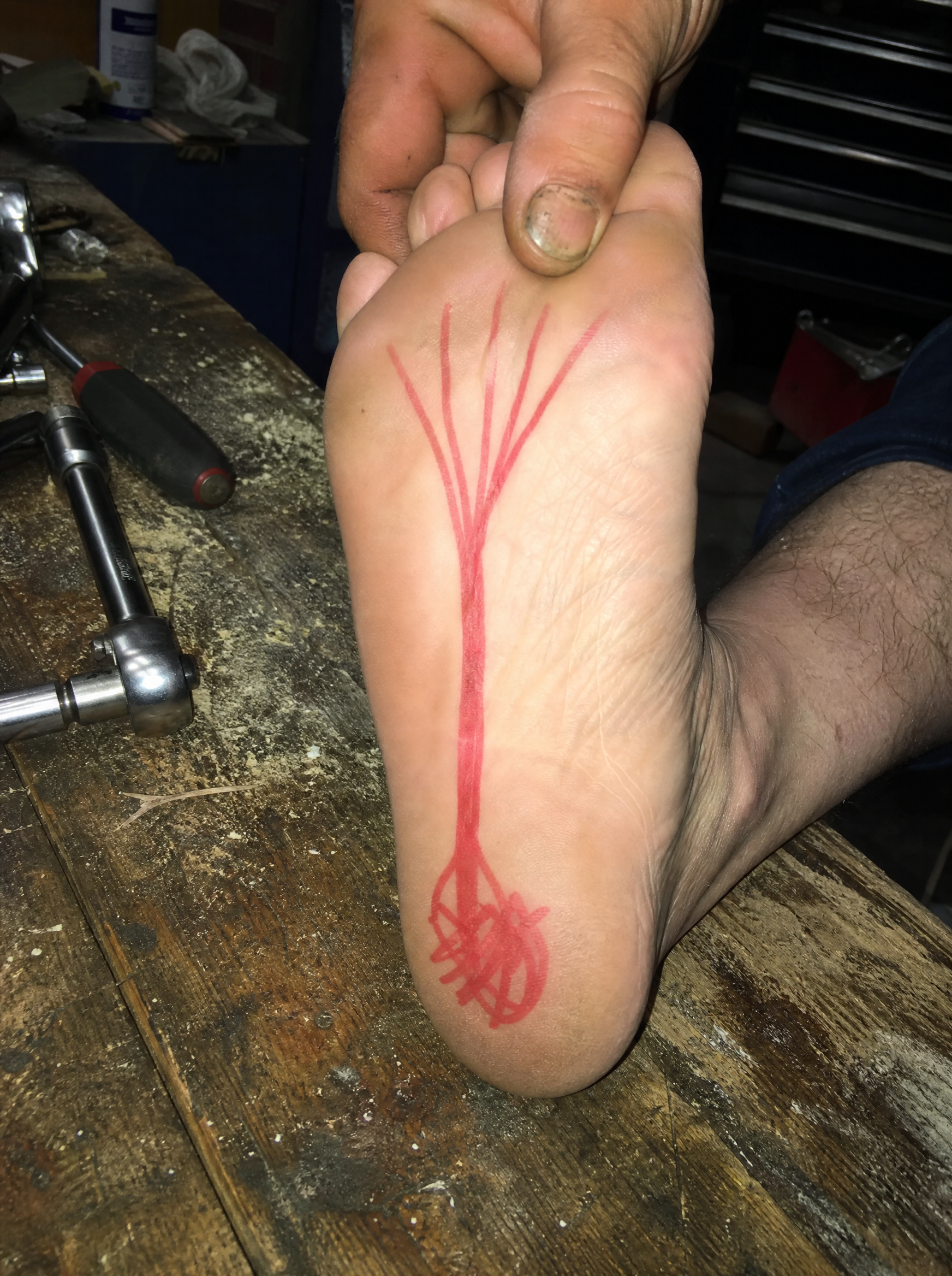 Chase Welmer Facebook ad: i was wrong about my own feet