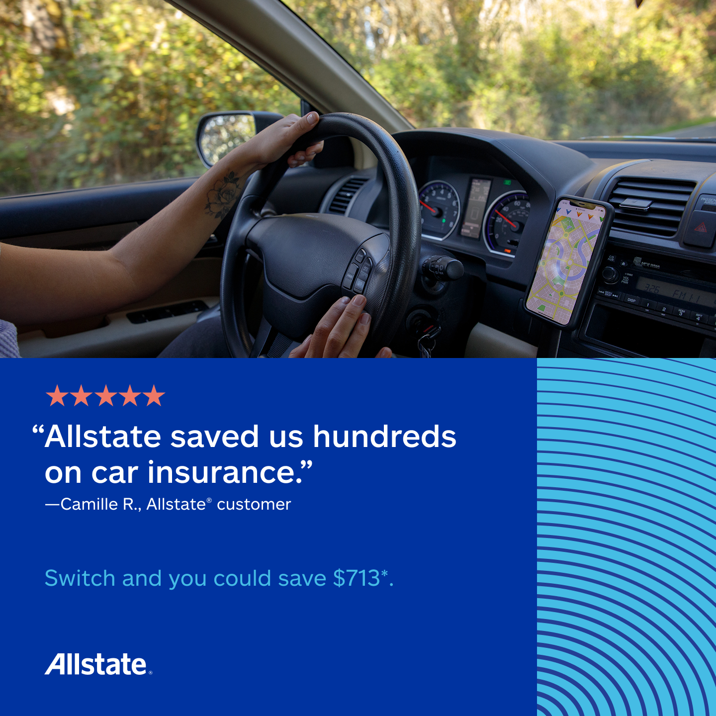 Allstate Facebook ad