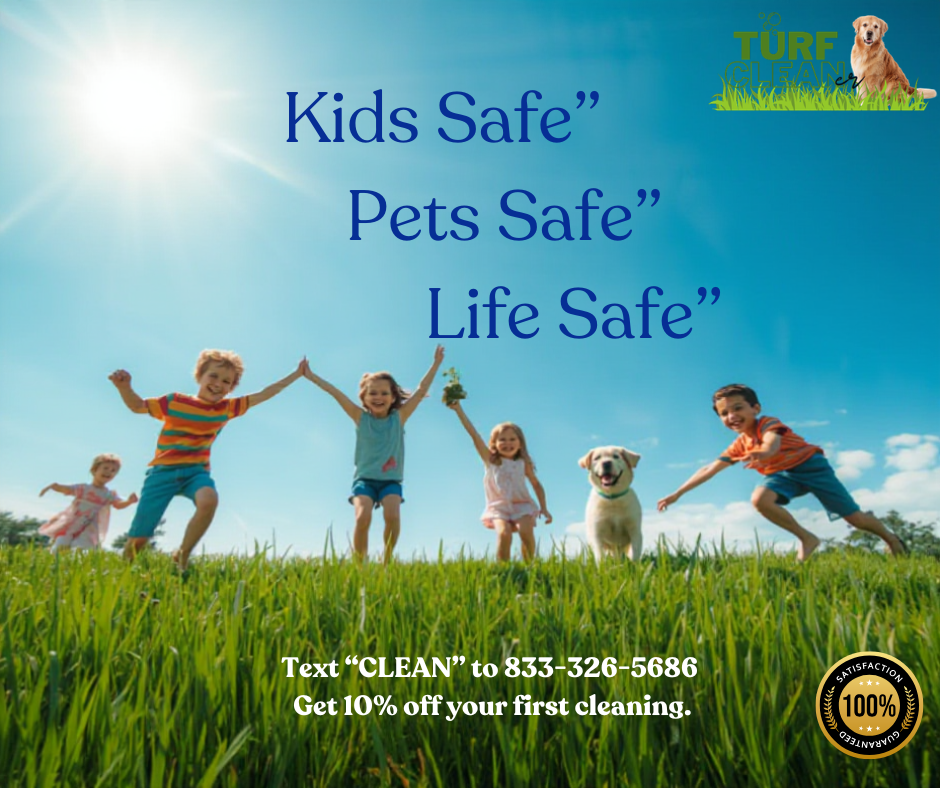Turf Cleaner Facebook ad from Mar 11, 2026