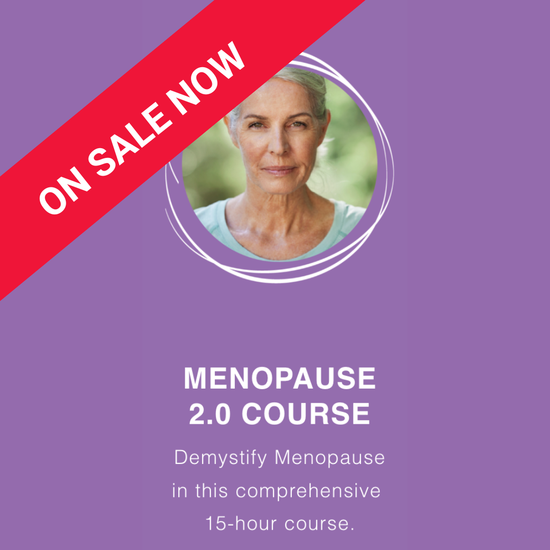 Dr. Stacy Sims Facebook ad: [On Sale Now] Menopause 2.0: Next Level Training ​for…
