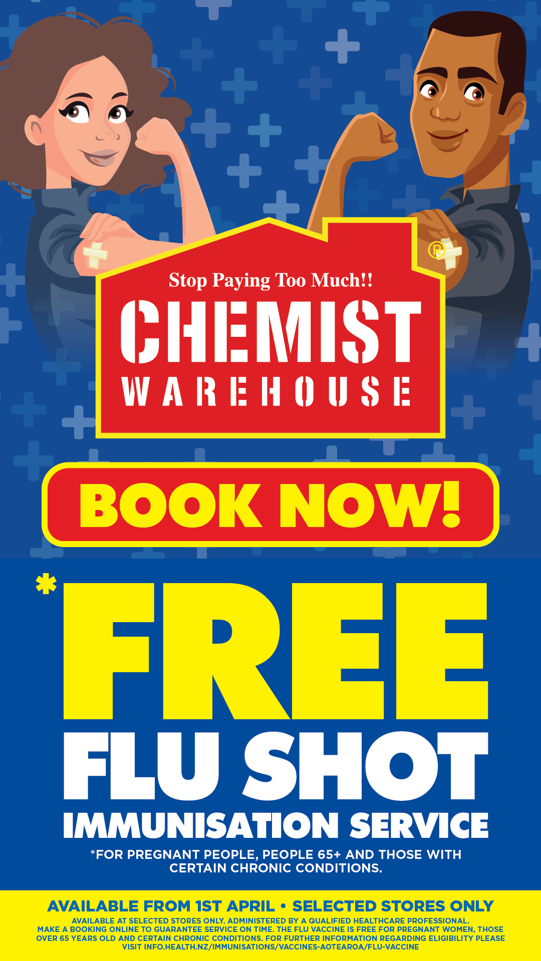 Chemist Warehouse New Zealand Facebook ad