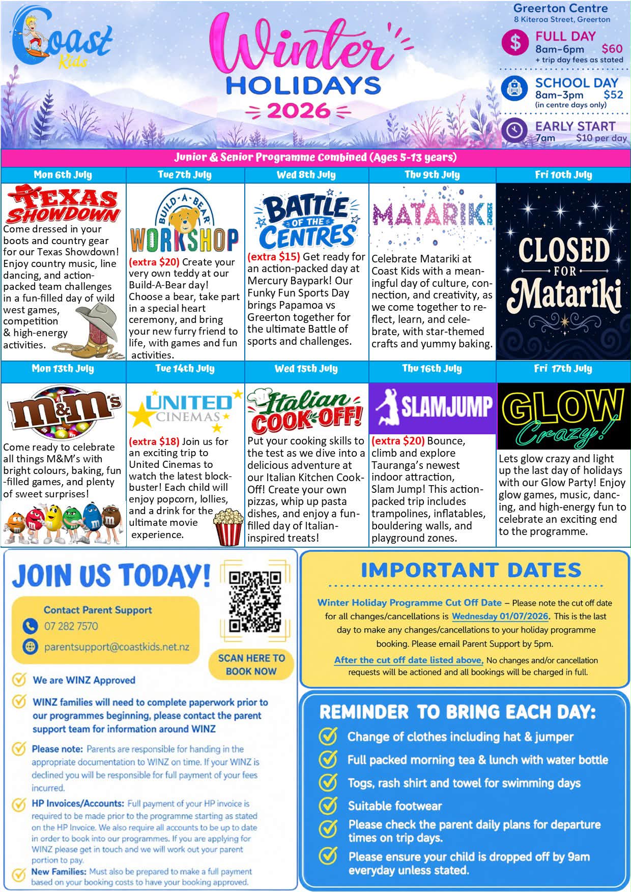 Coast Kids - Greerton Facebook ad
