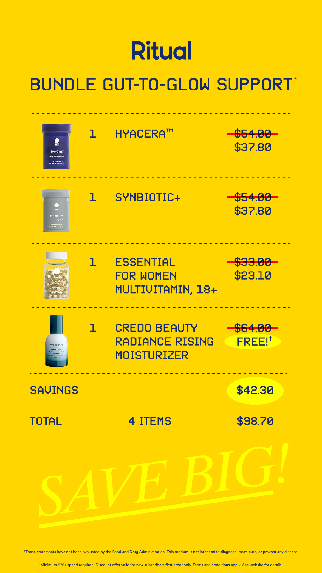 Ritual Facebook ad