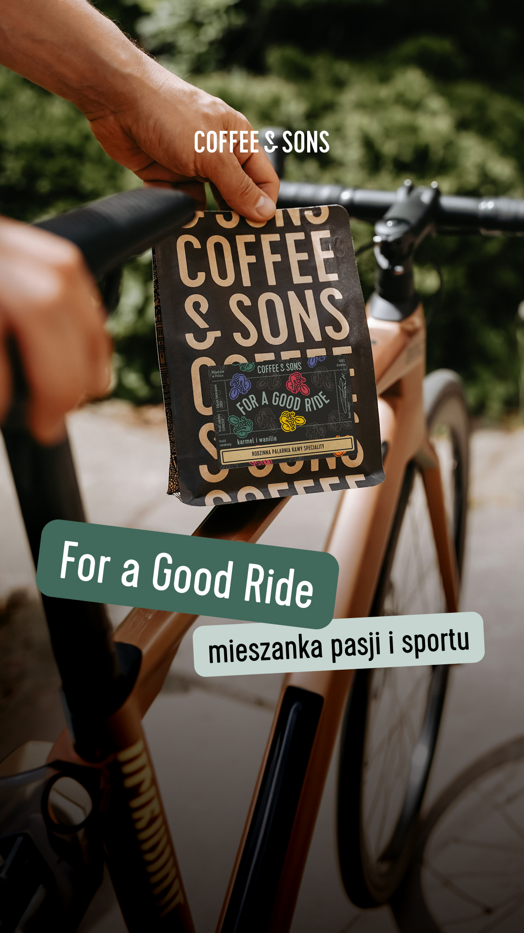 Coffee & Sons Facebook ad