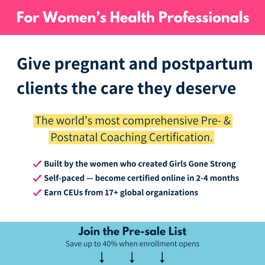Girls Gone Strong Facebook ad