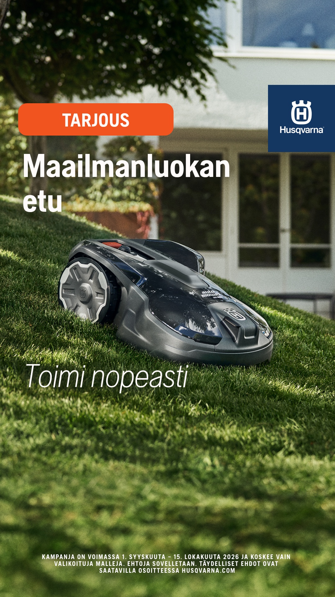 Husqvarna Facebook ad
