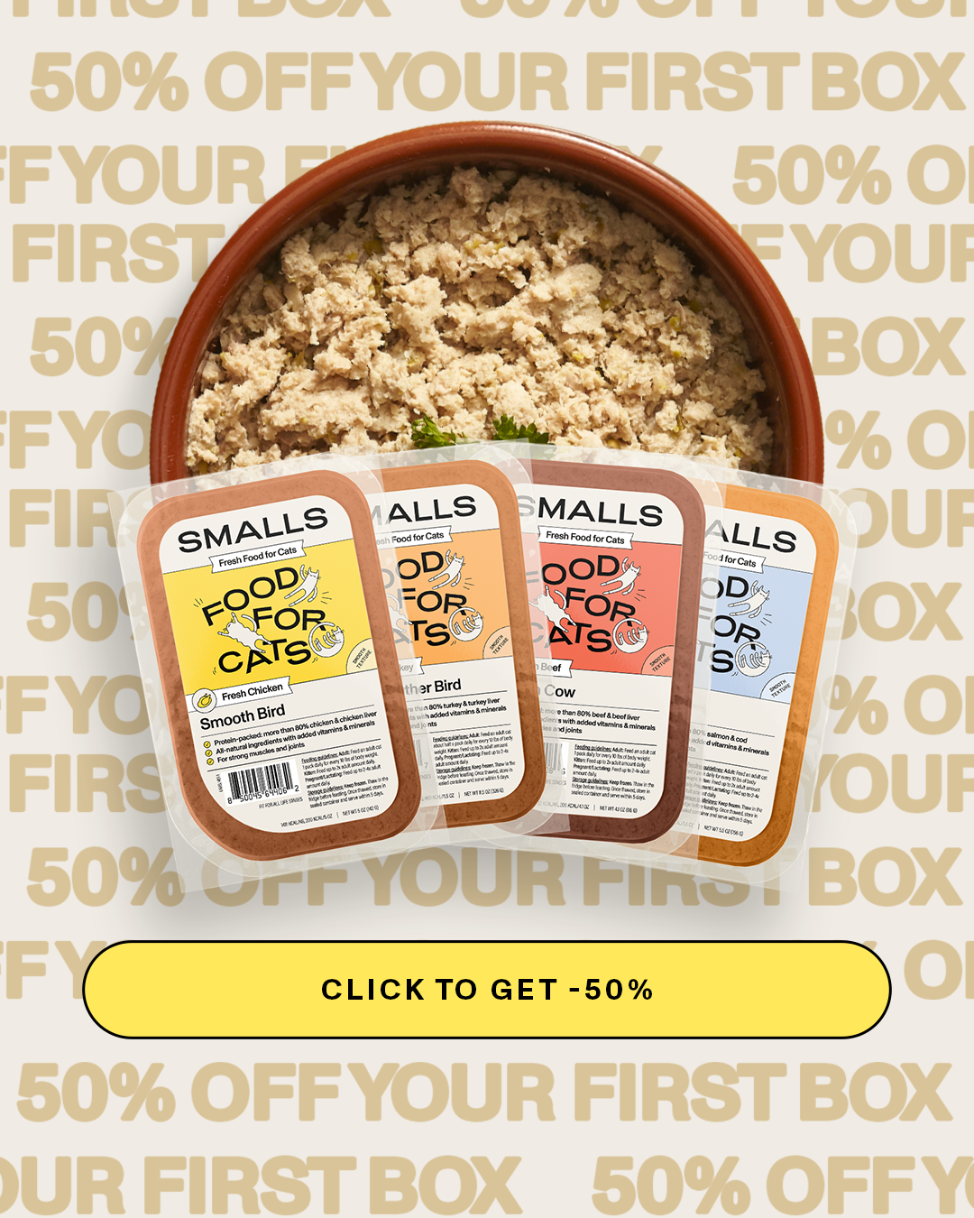 Smalls Facebook ad