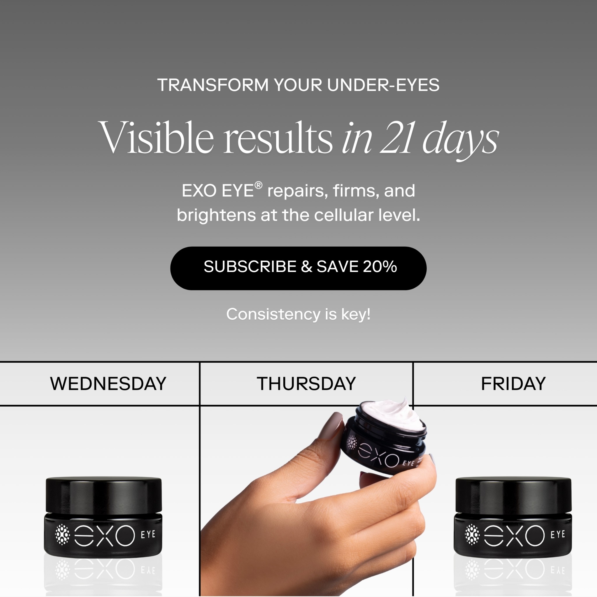 Exoceuticals Facebook ad