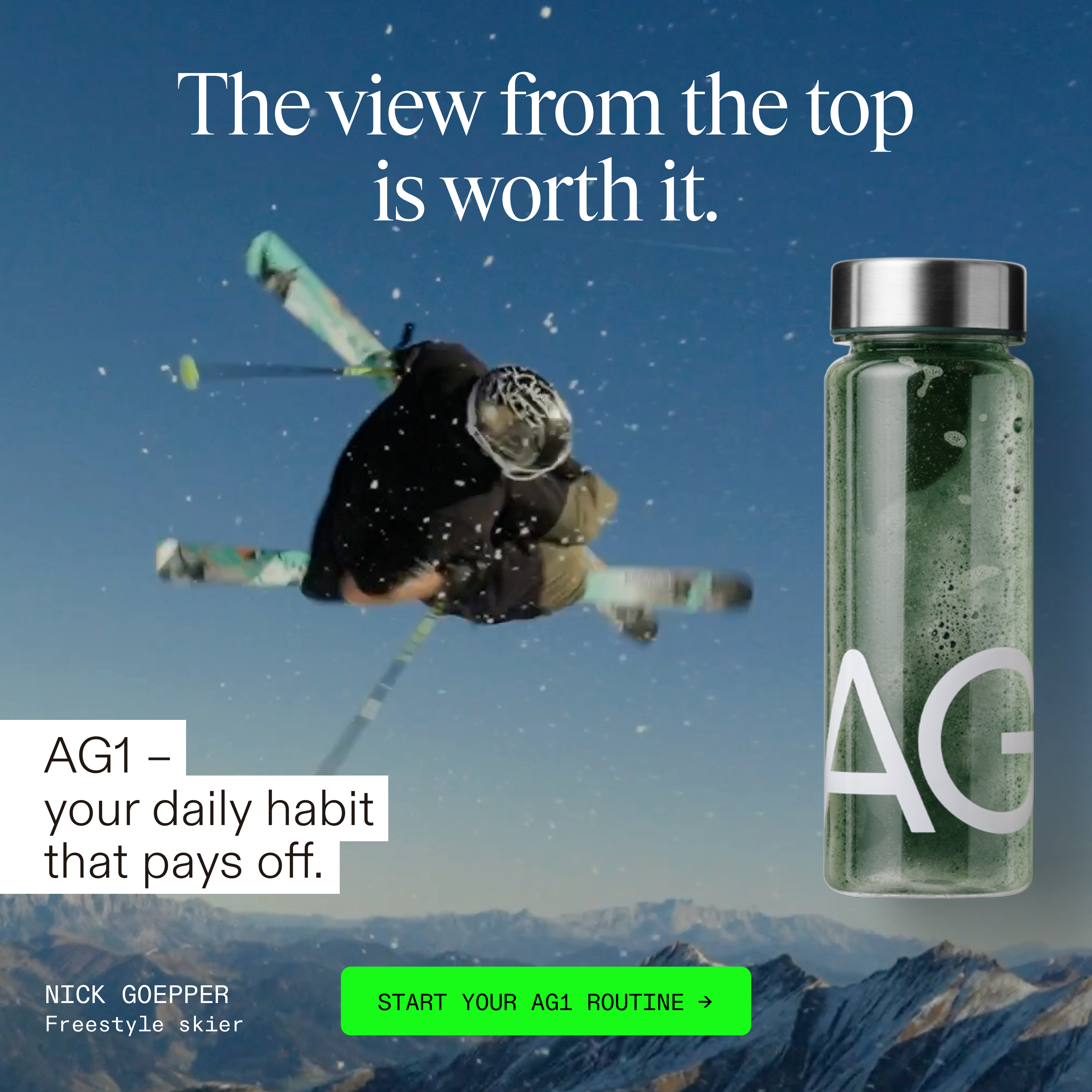 AG1 by Athletic Greens Facebook ad