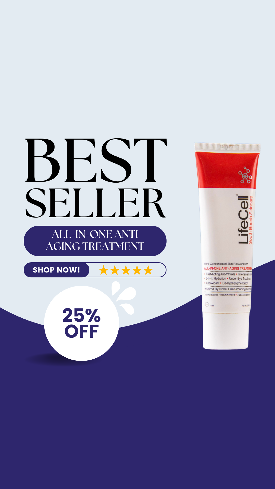 LifeCell Skin Facebook ad