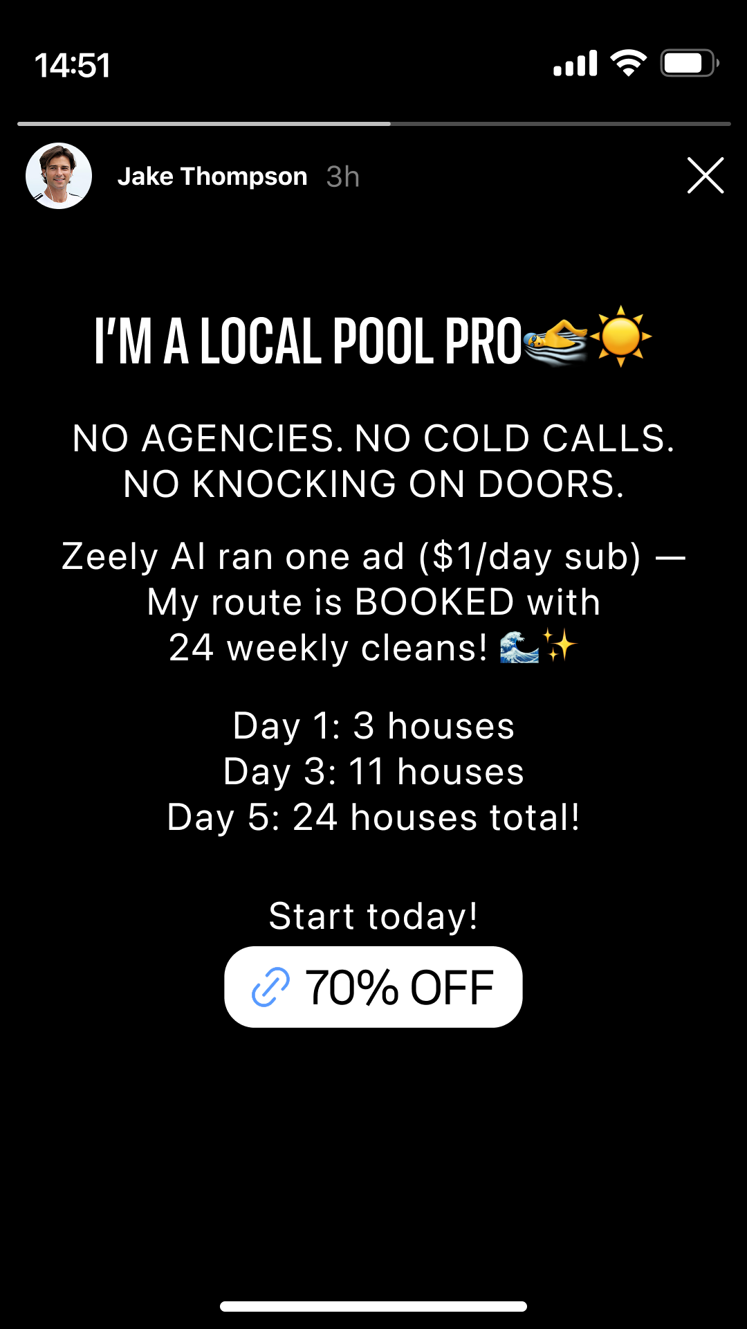 Zeely Facebook ad
