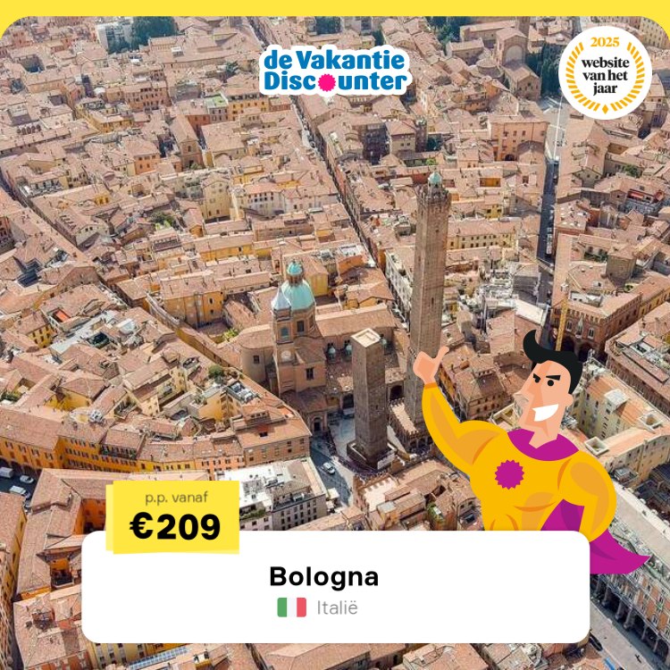 de VakantieDiscounter Facebook ad