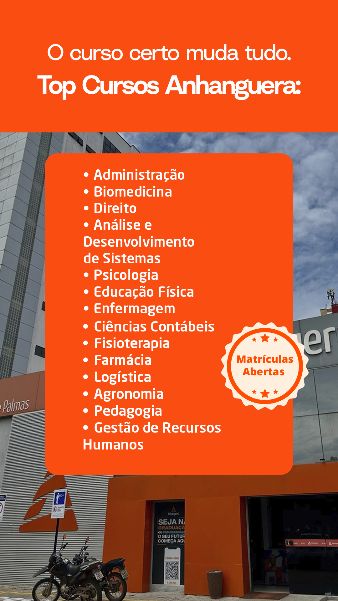 Anhanguera Educacional Facebook ad