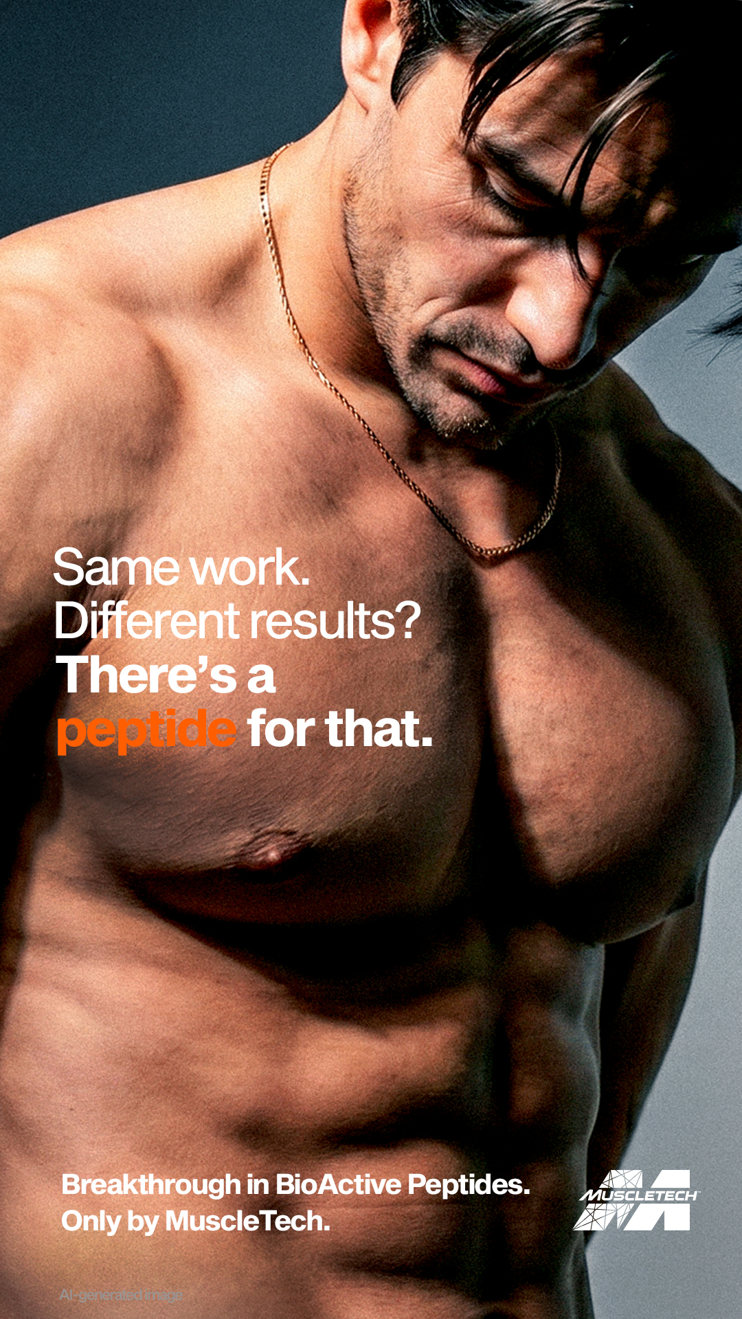 MuscleTech Facebook ad