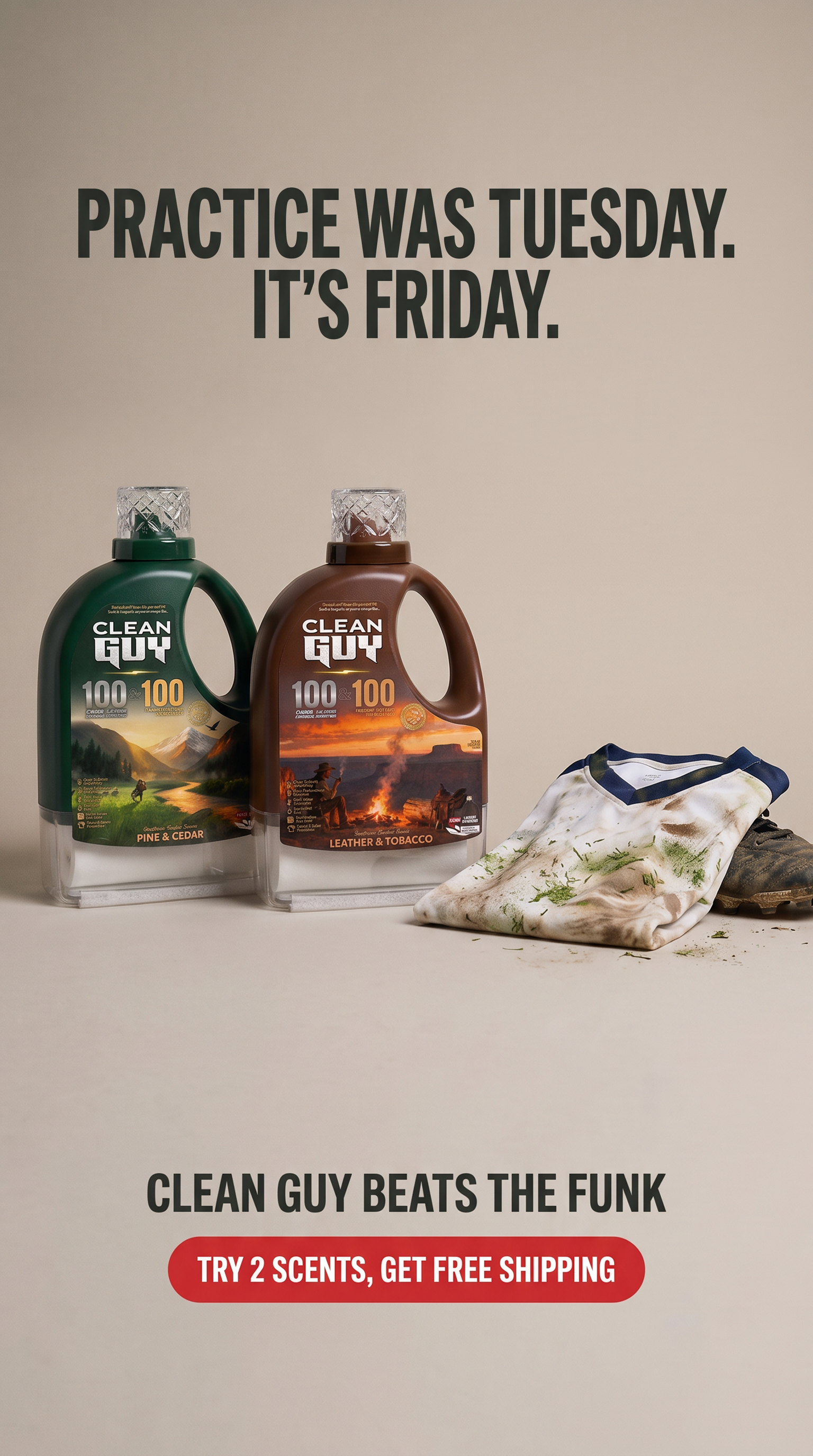Clean Guy Facebook ad