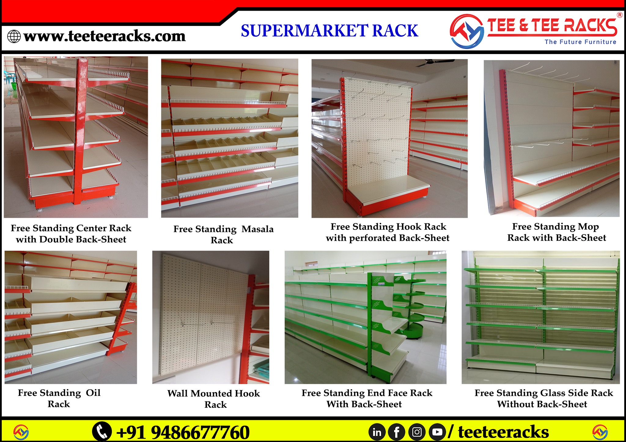 TEE & TEE RACKS - T & T RACKS AND FURNITURE Facebook ad: Manufacturer of Retail fixtures, Display racks and Storage…