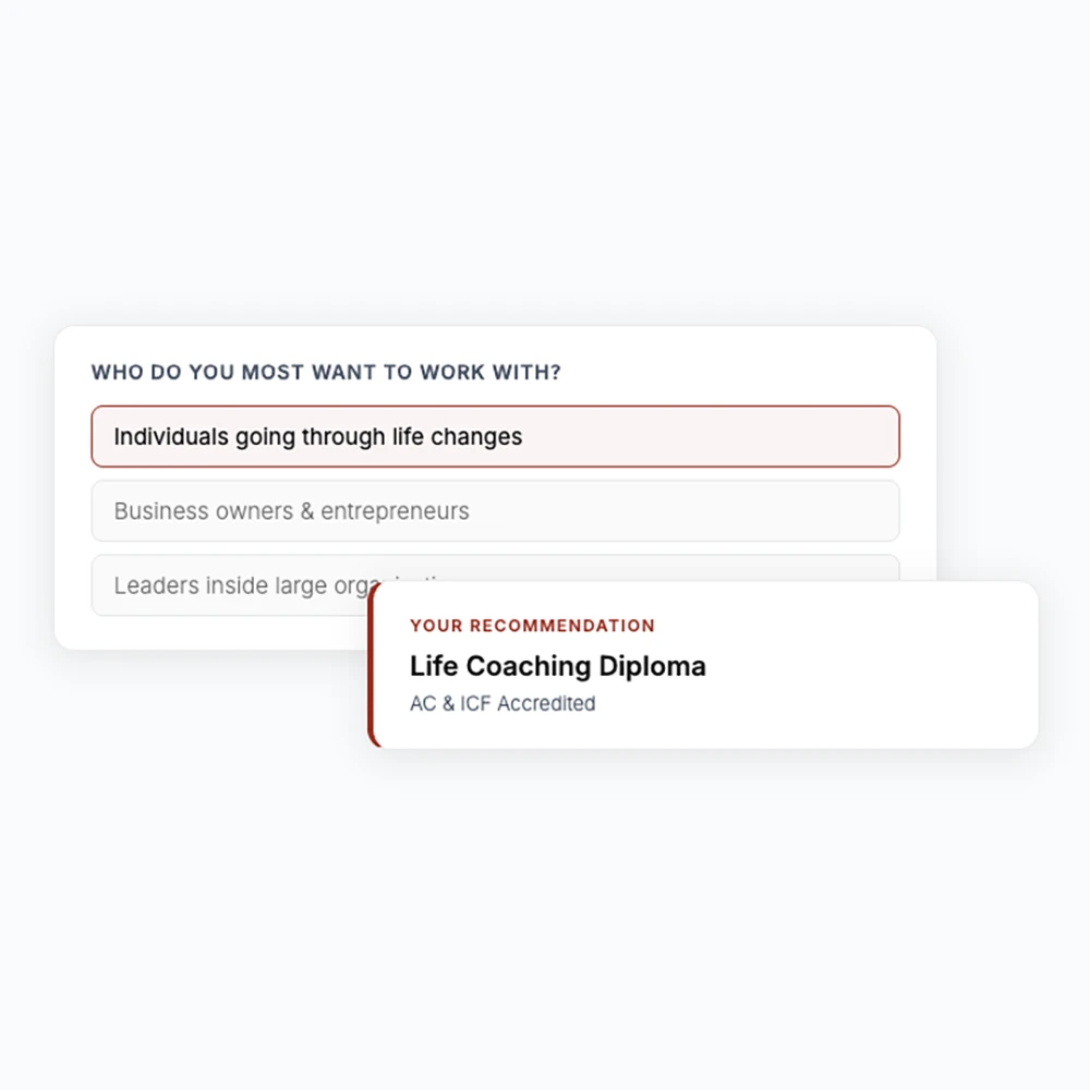 The Coaching Academy Facebook ad