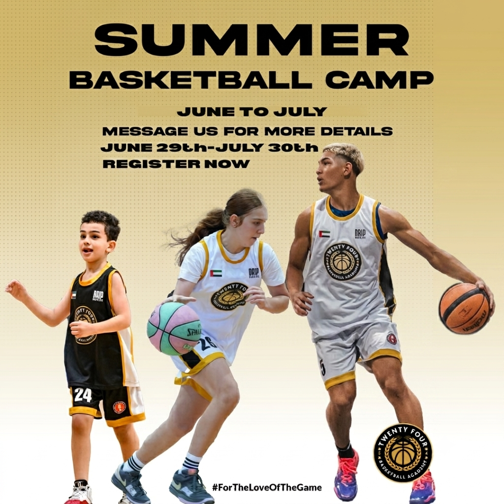TwentyFour Basketball Academy Facebook ad: Elevate Your Game Today