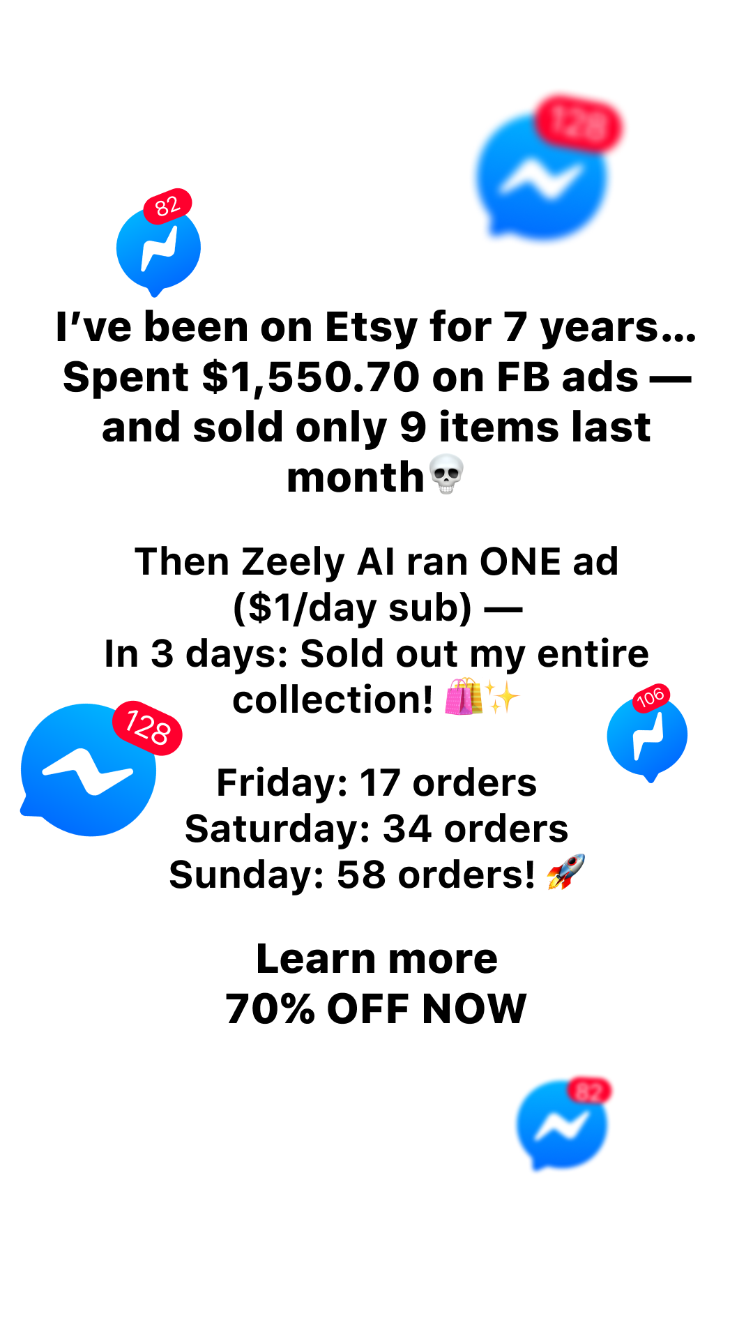 Zeely Facebook ad