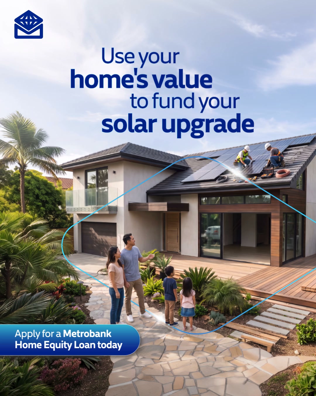 Metrobank Facebook ad: Start your sustainability journey today​