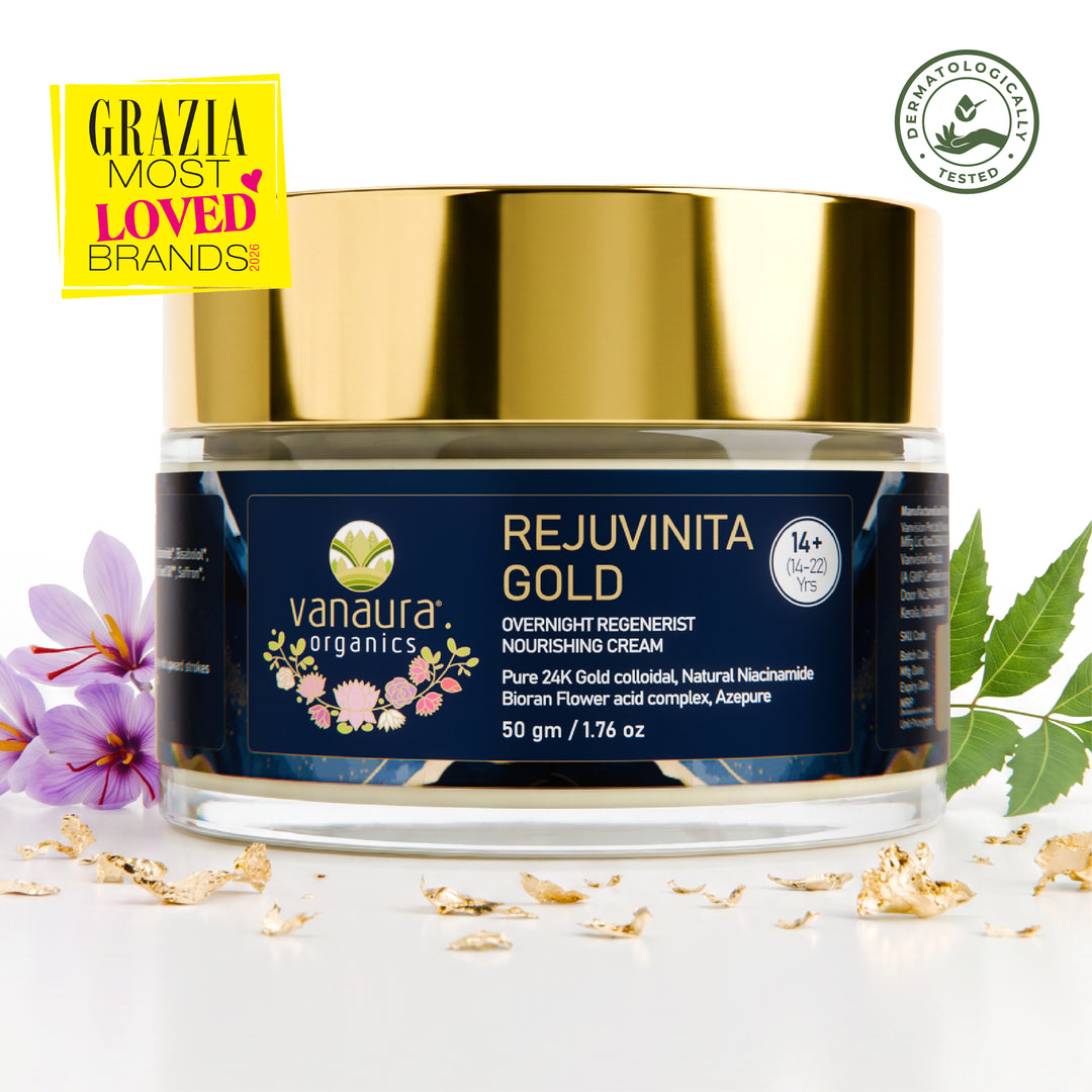 Vanaura Organics - Experience the Essence of Ayurveda Facebook ad