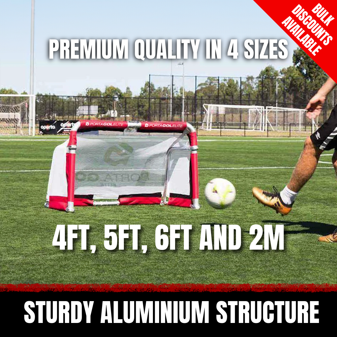 Pro Football Group Australia Facebook ad: PortaGol Elite, The Folding Soccer Goal Built for…