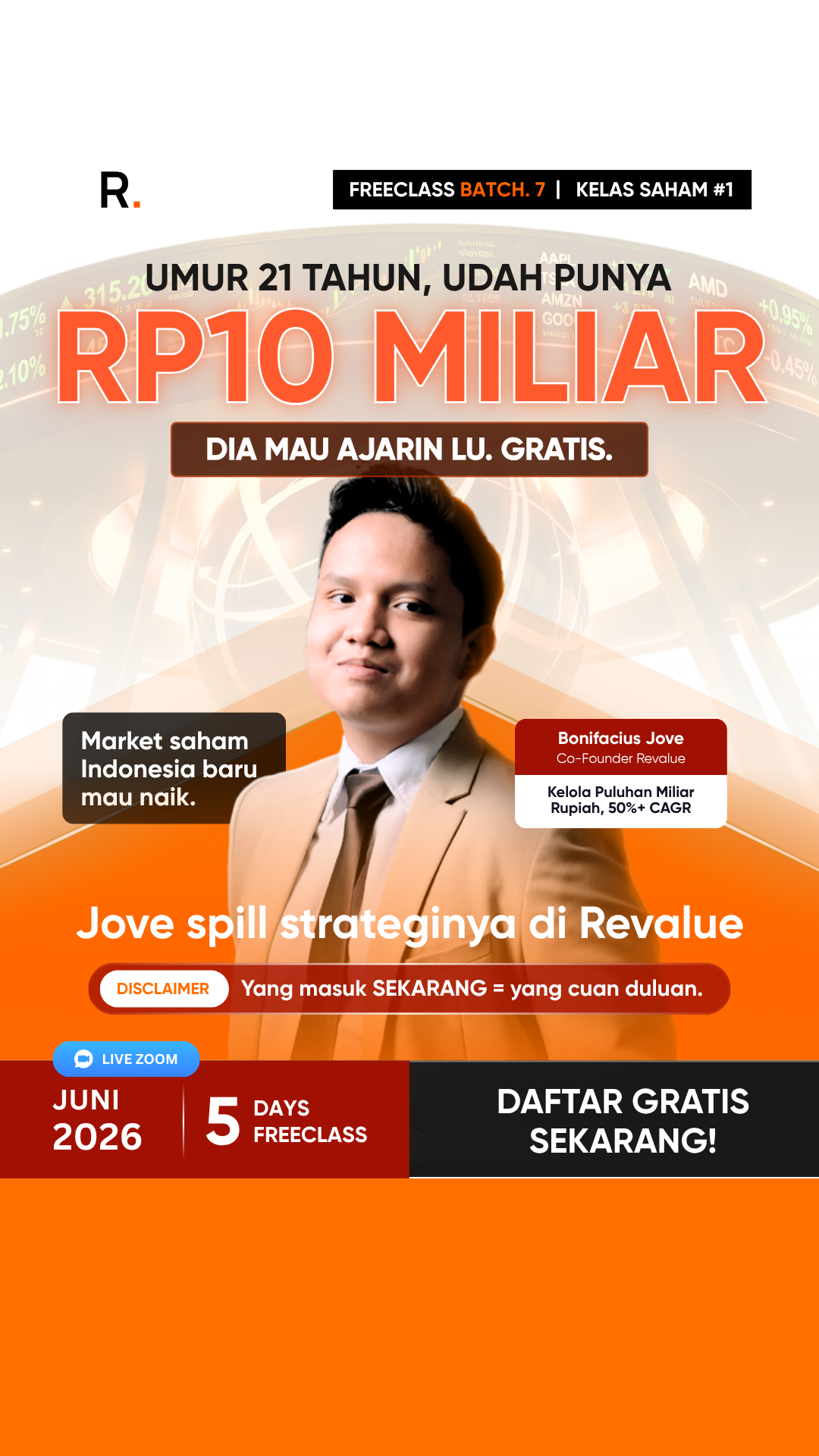 Revalue Academy Facebook ad