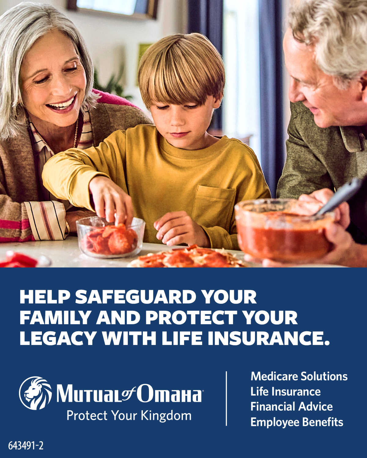 Mutual of Omaha Facebook ad
