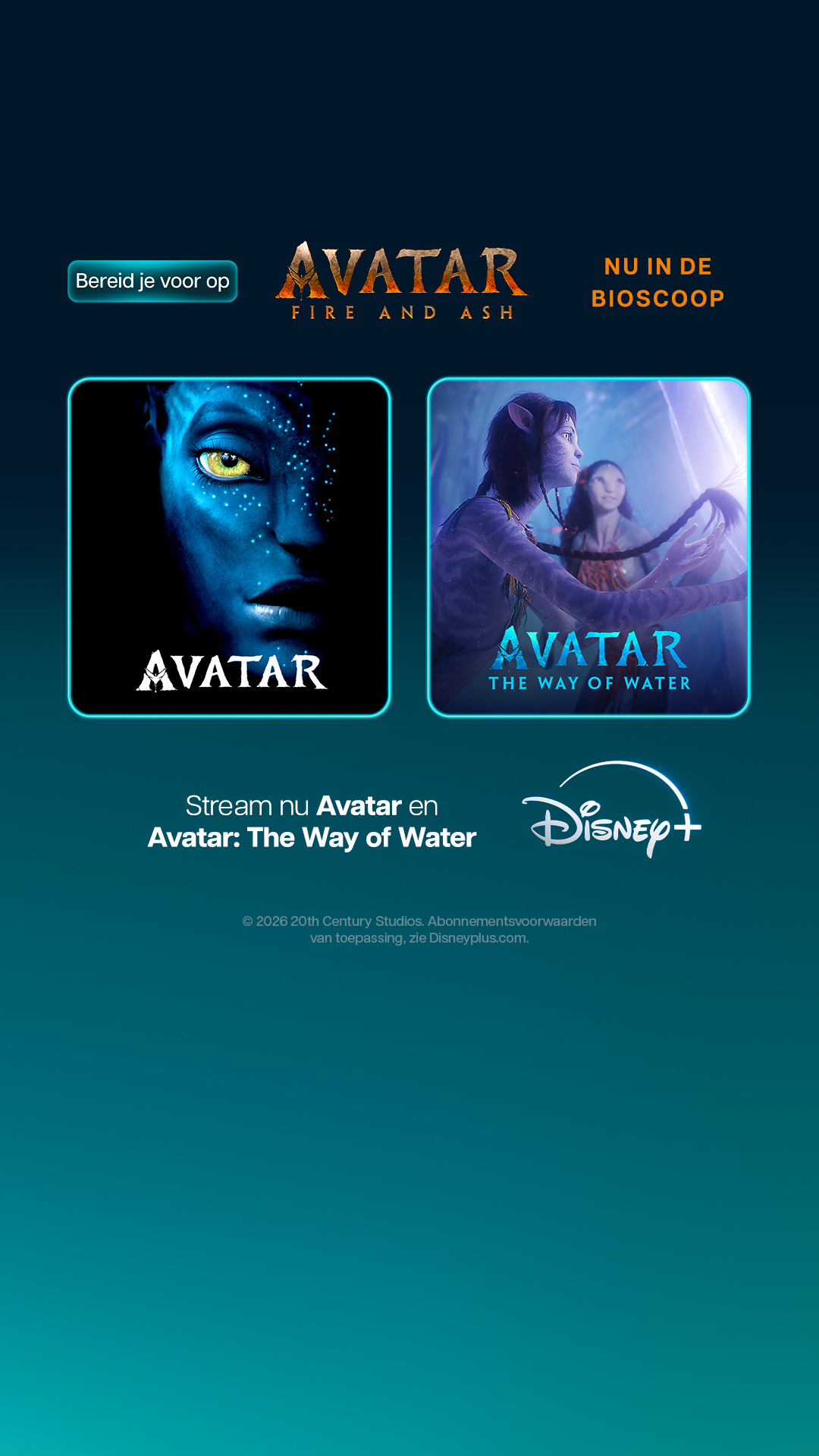 Disney+ Facebook ad
