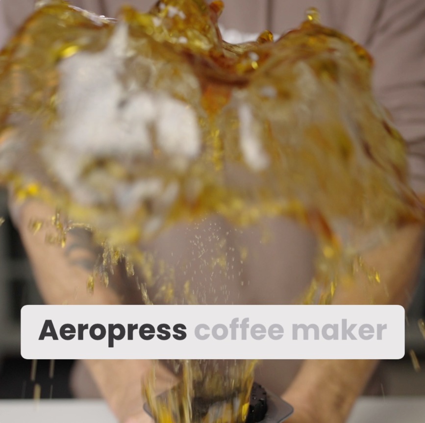 Alternative Brewing Facebook ad: Aeropress | Consistent, clean coffee every time.