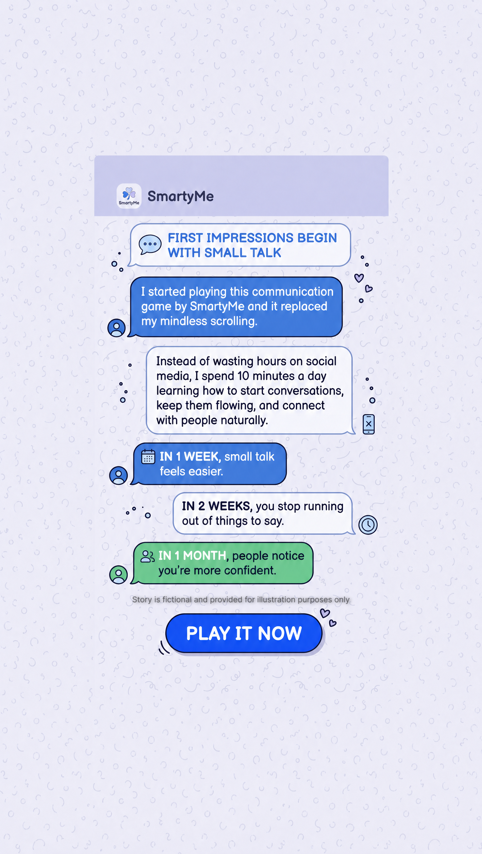 SmartyMe: Charisma Skills Facebook ad: Charisma Is a Skill, Learn It Now