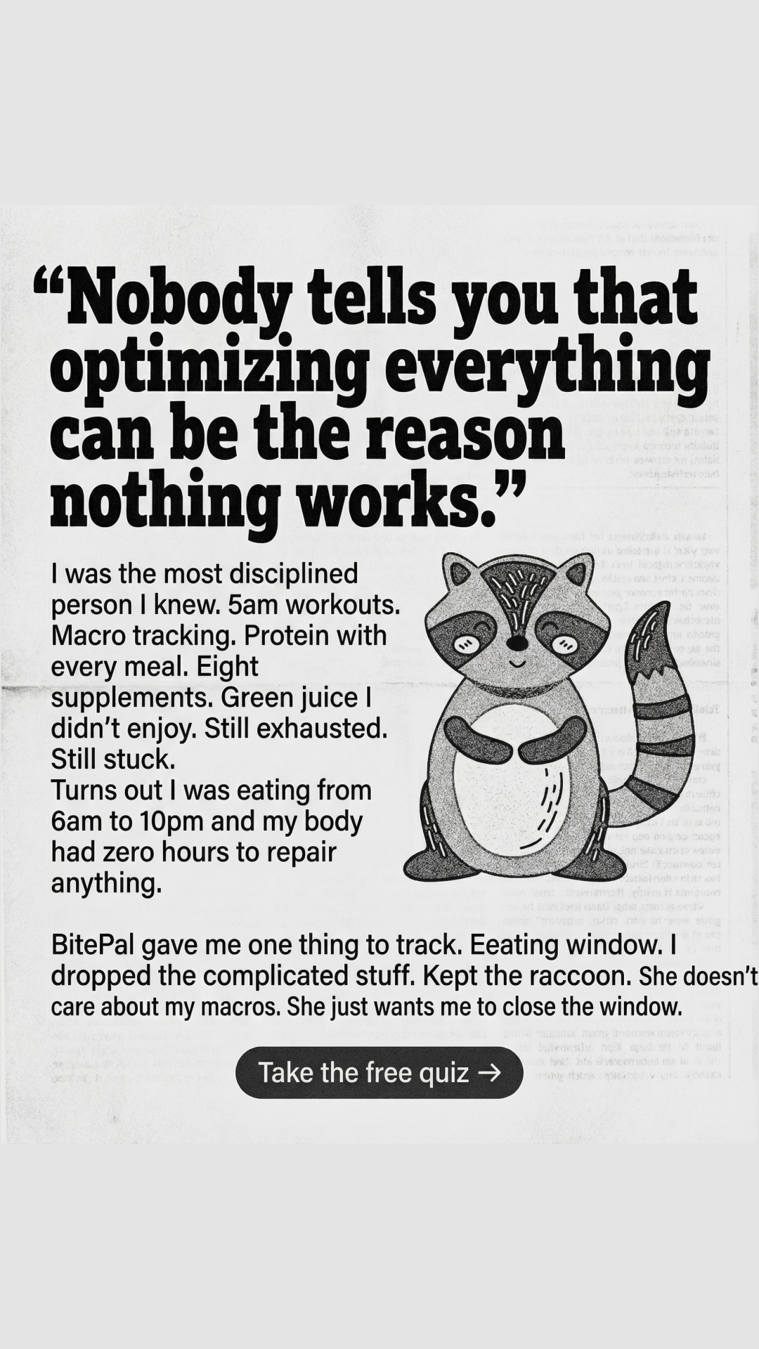 BitePal: AI Calorie Tracker Facebook ad