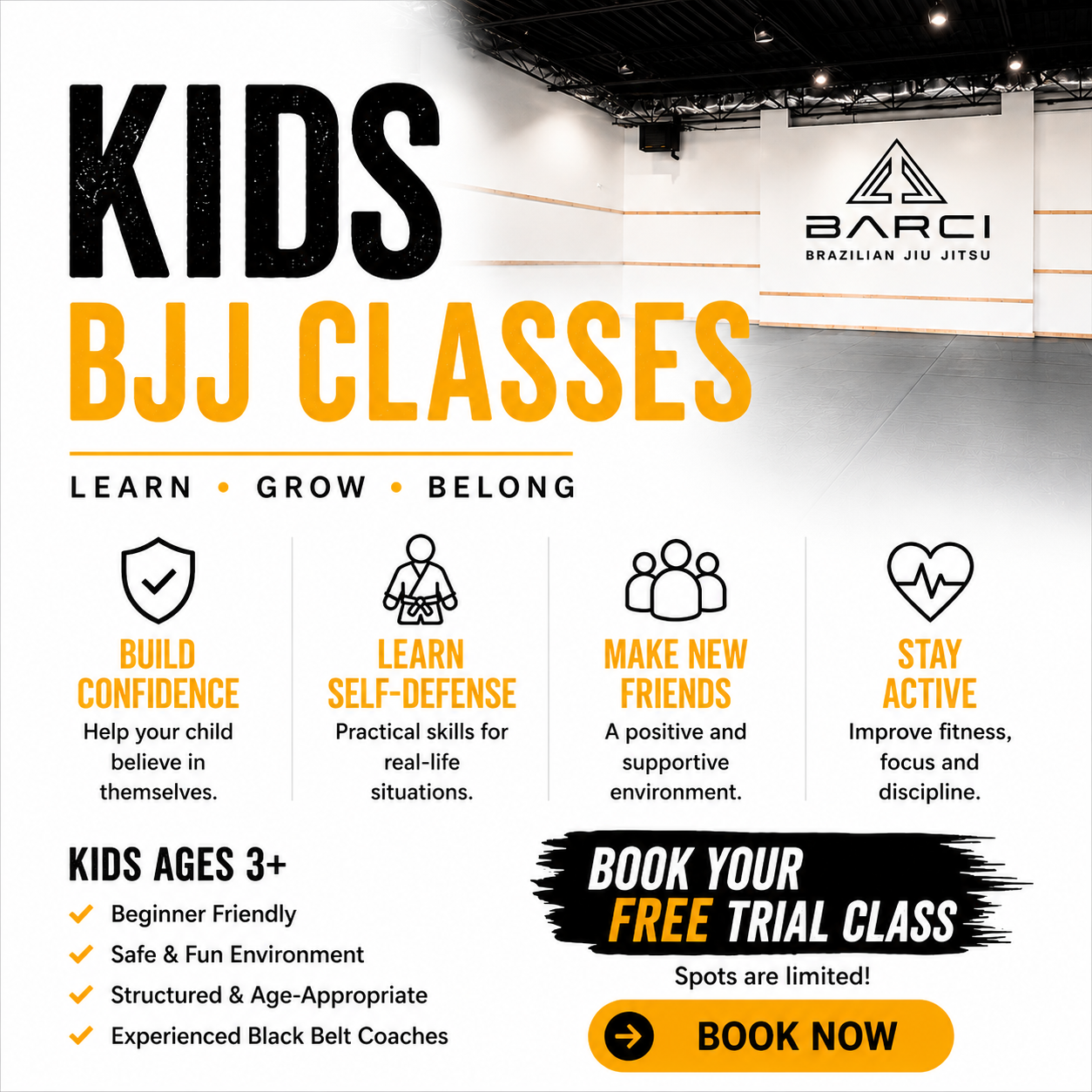 Barci Brazilian Jiu Jitsu Facebook ad