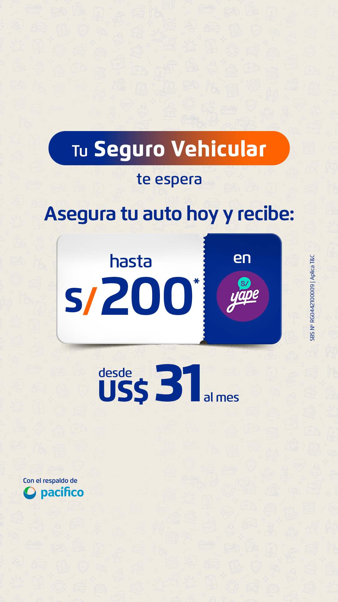 Banco de Crédito BCP Facebook ad from Aug 4, 2026