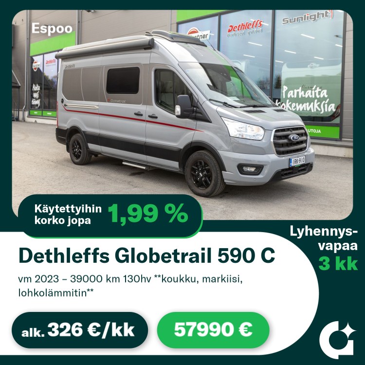Caravanlandia Oy Facebook ad: Nähdään Espoossa