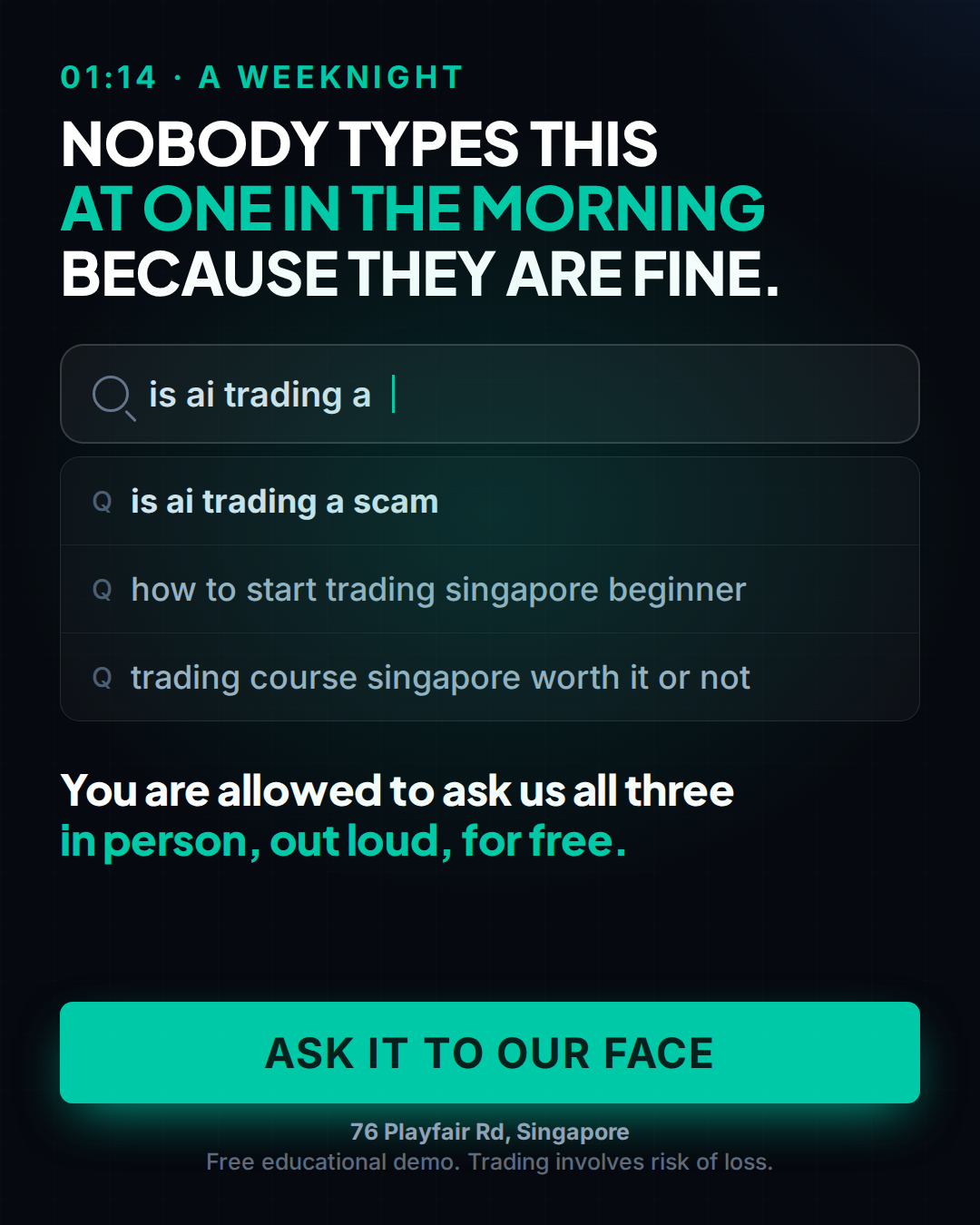 AIQuantTrading Facebook ad
