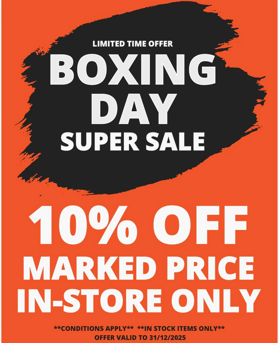 Outdoor Living Brisbane Facebook ad: 10% OFF STOREWIDE - In Store Only