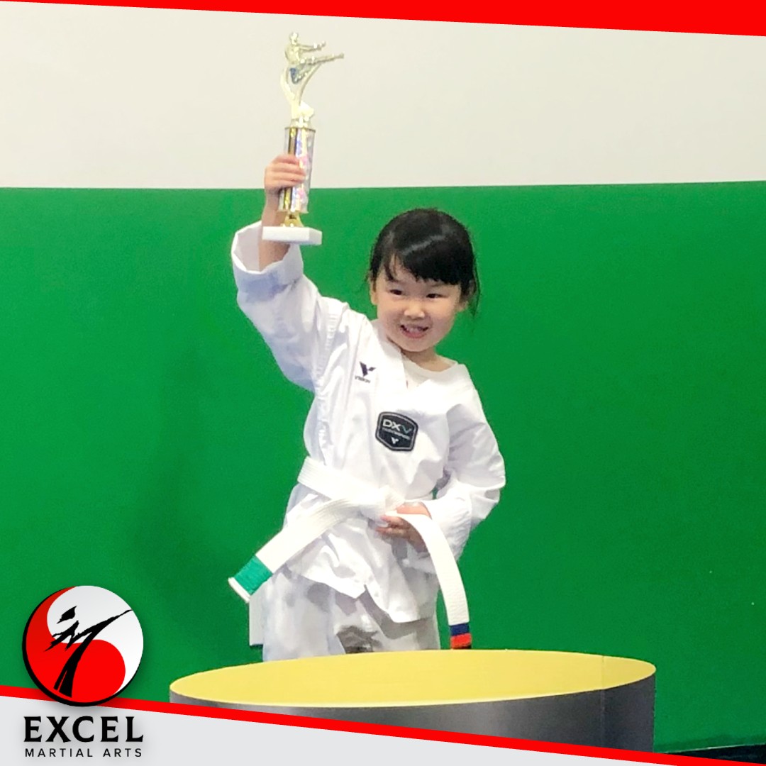 Excel Martial Arts Facebook ad: Kickstart Your Child's Success