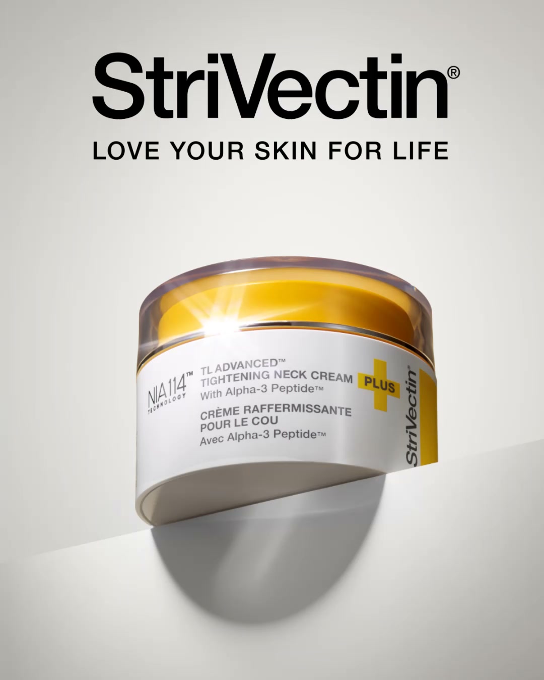 StriVectin Facebook ad: Love Your Neck for Life