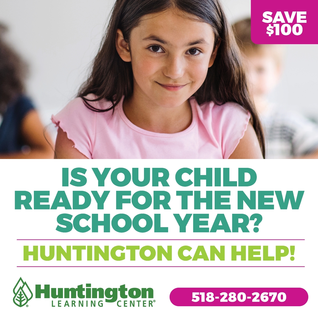 Huntington Learning Center of Clifton Park Facebook ad from Aug 7, 2026