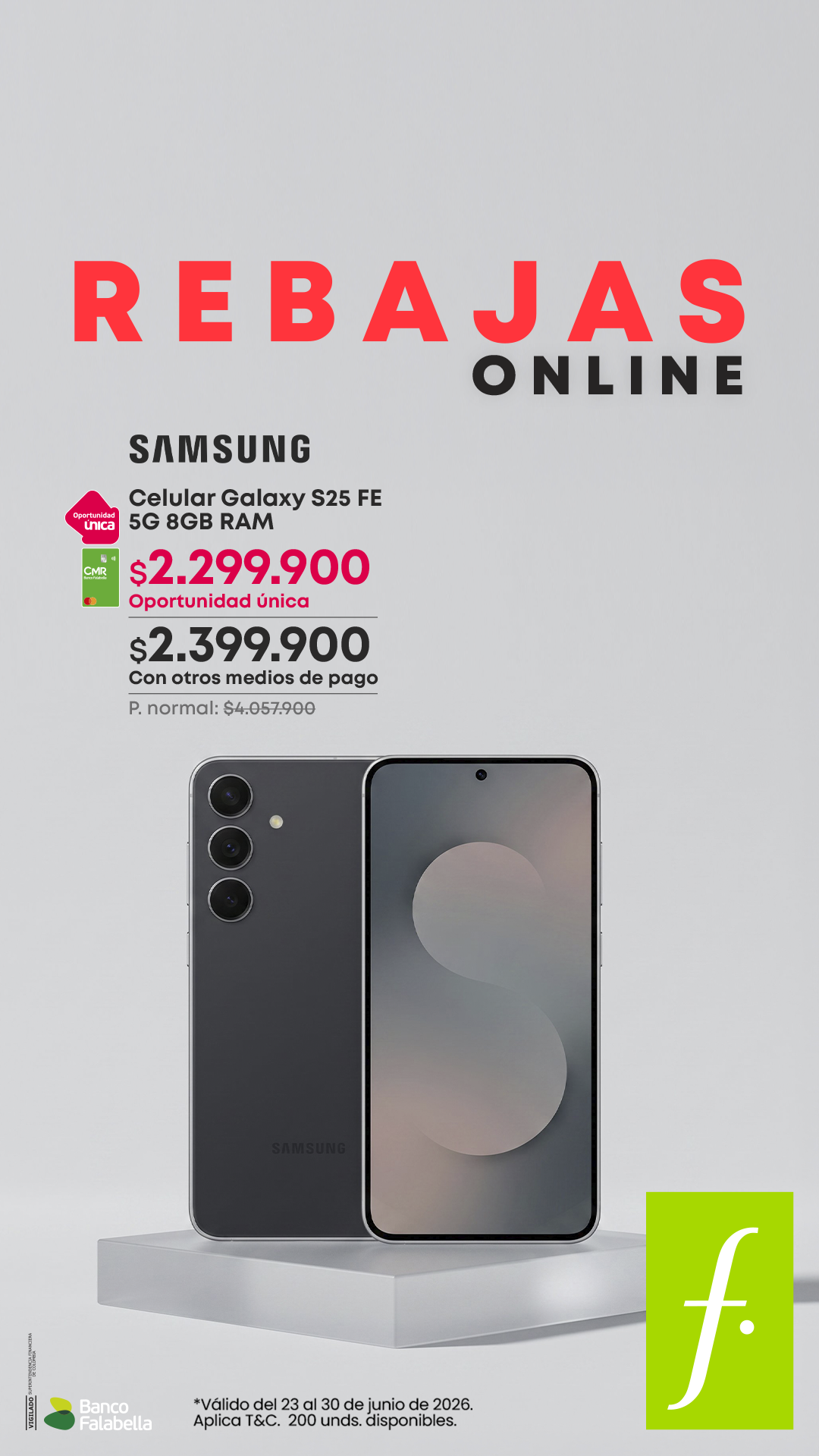 Falabella Colombia Facebook ad