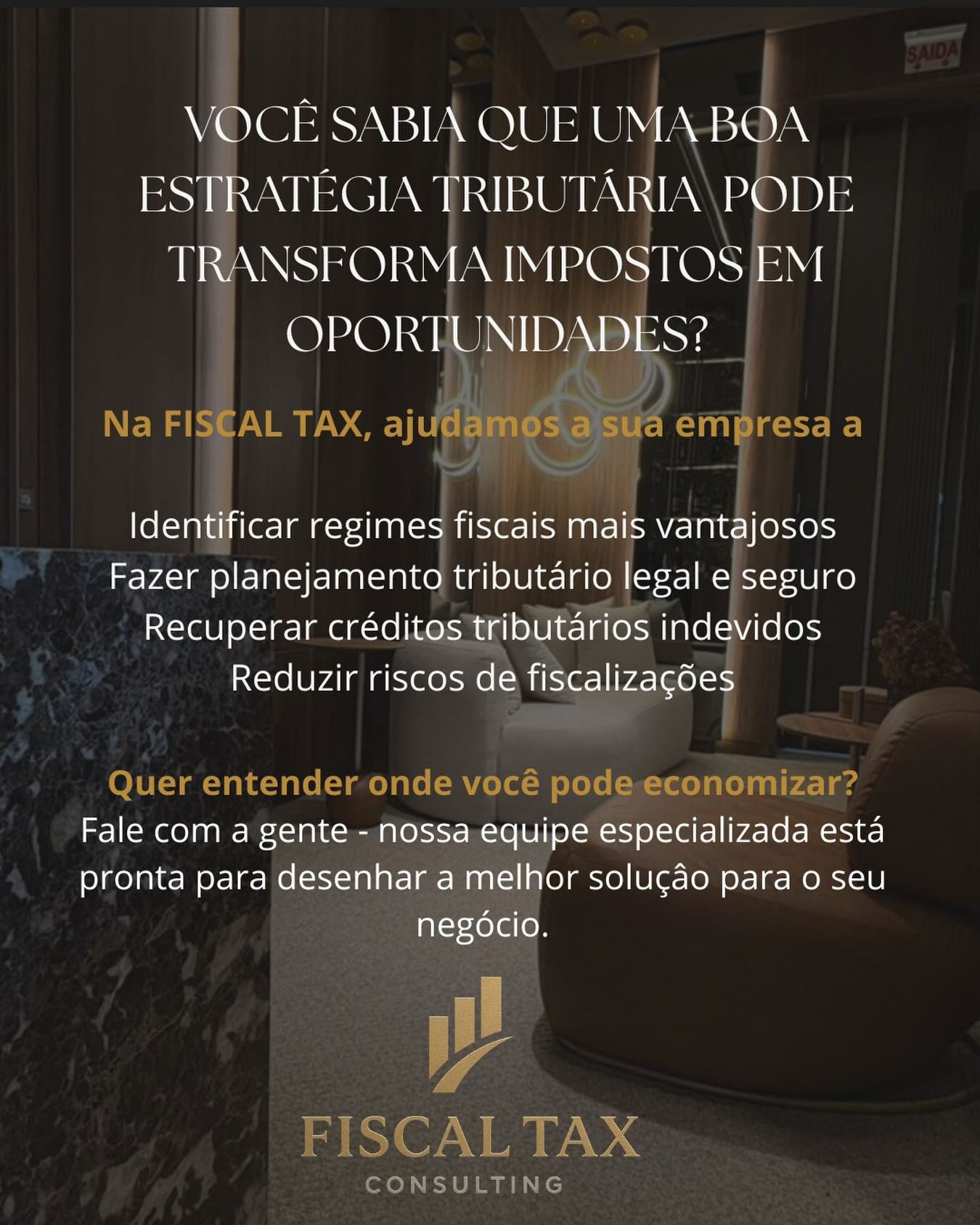 Fiscal Tax Facebook ad: Transforme impostos em oportunidades para sua empresa!