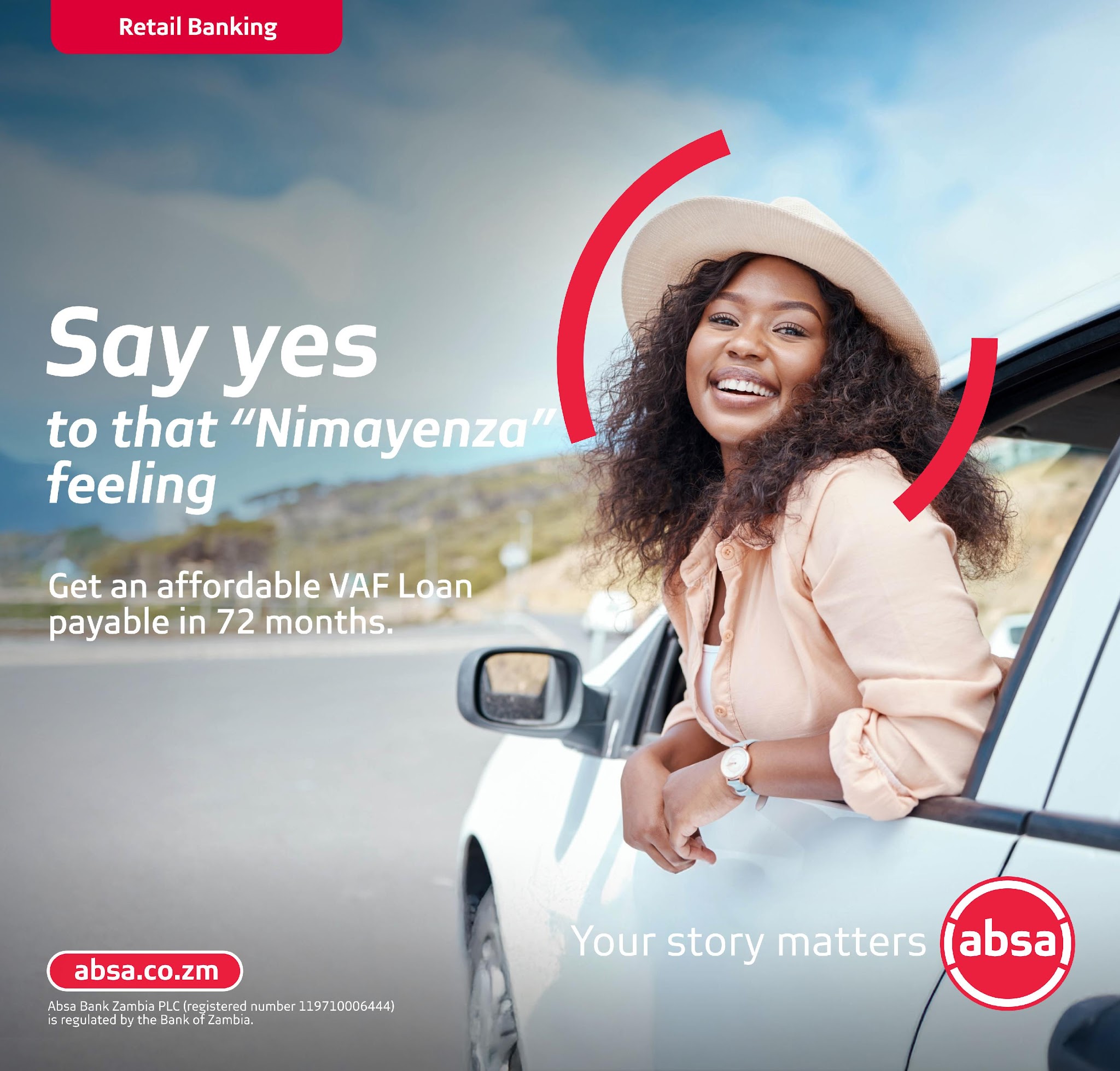 Absa Bank Zambia Facebook ad