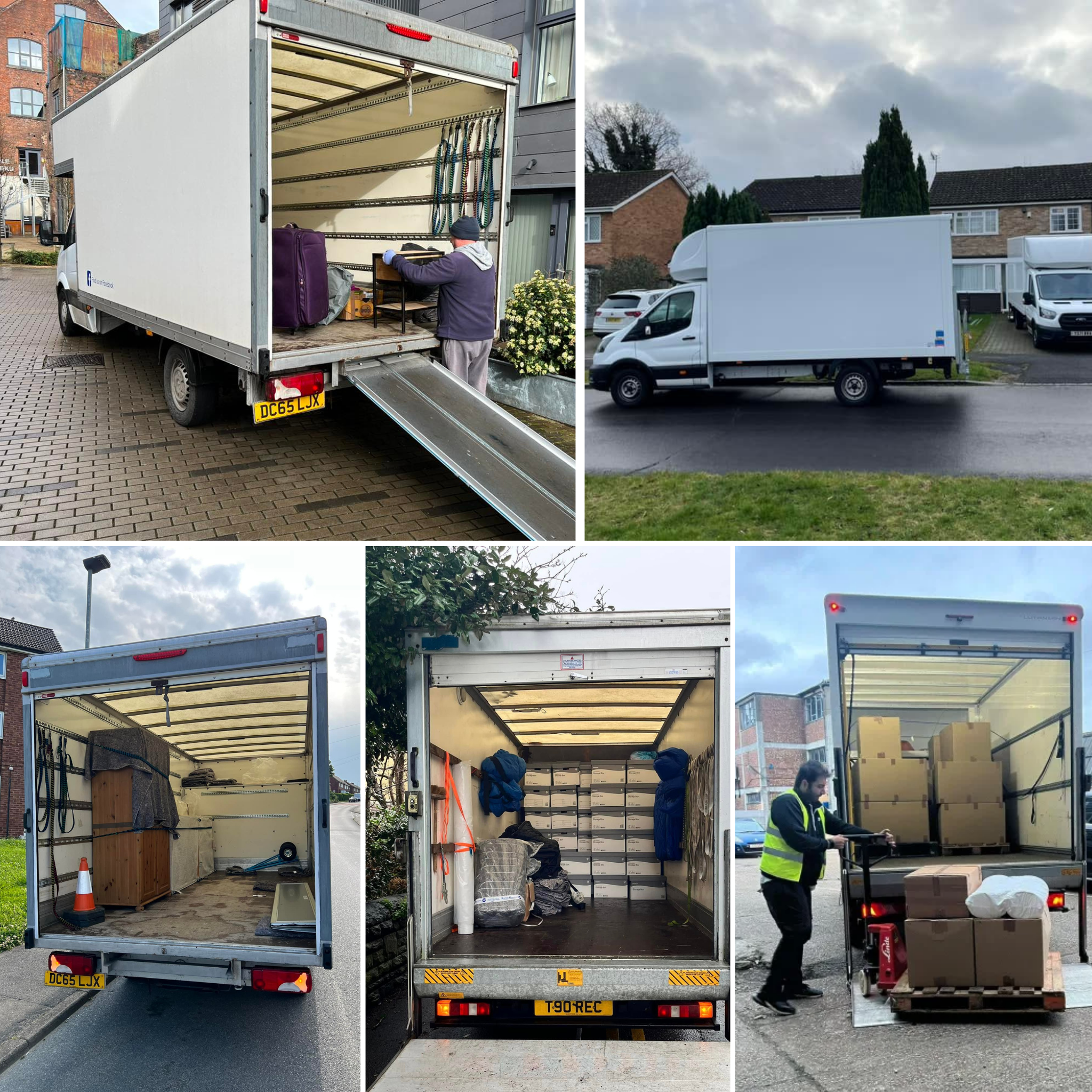 Cambs Light Removals Facebook ad: Doorway to Peace of Mind-We Move You the Right Way!