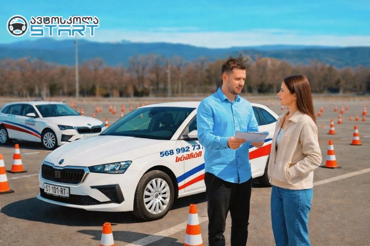 ავტოსკოლა სტარტი / Avtoskola Starti Facebook ad: ავტოსკოლა სტარტი, შენი წარმატებული სტარტი მართვის სამყაროში!