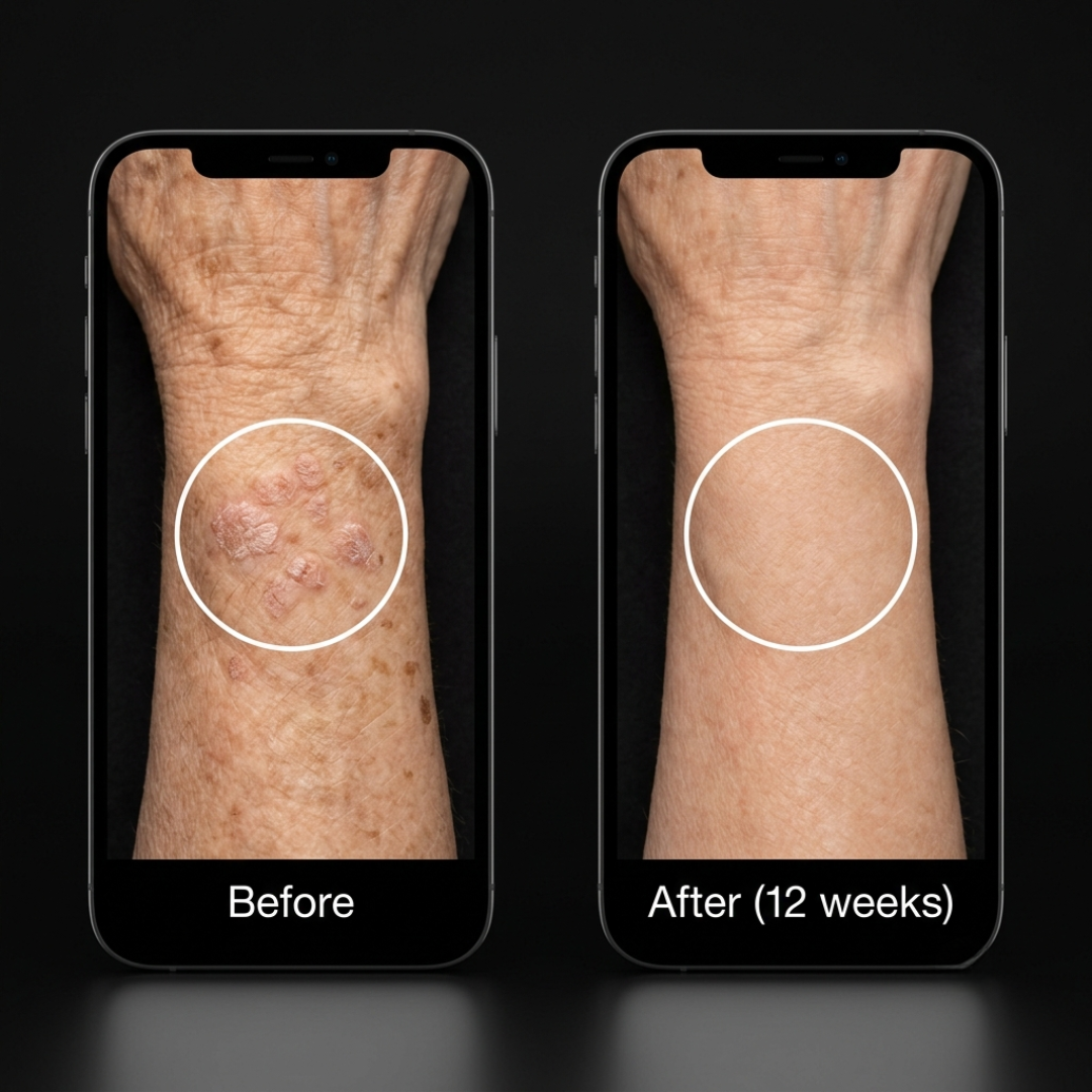 Actinic Keratosis Reset Facebook ad