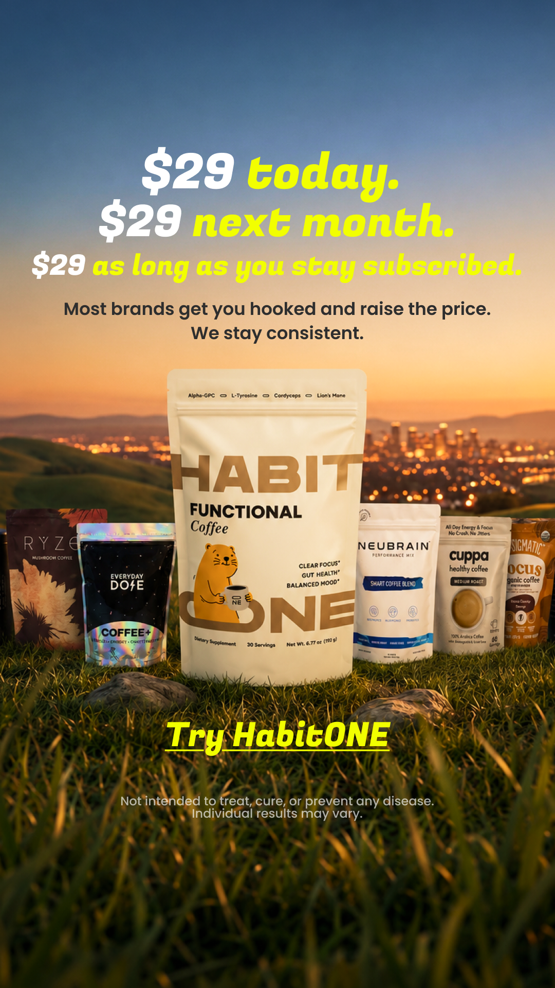 HabitOne Facebook ad