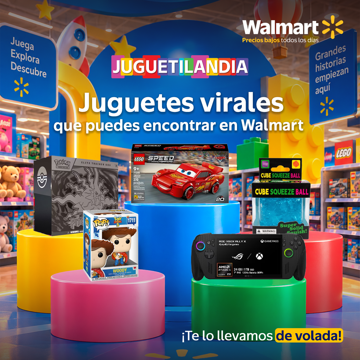 Walmart México Facebook ad: No es una compra impulsiva, es una experiencia…